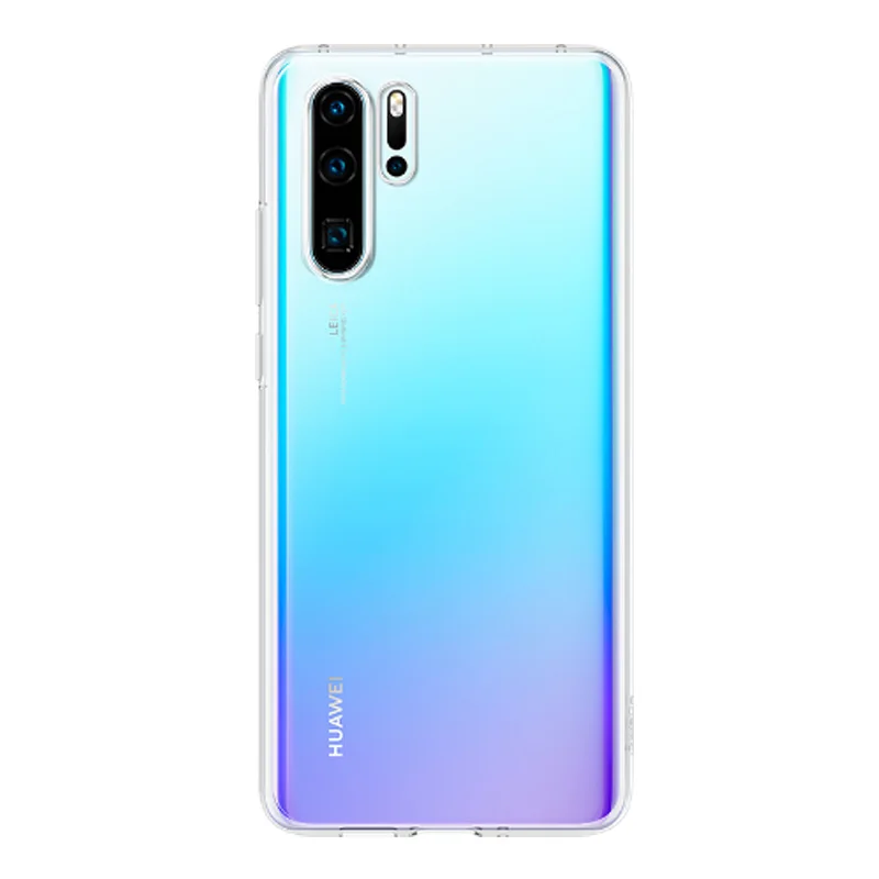 Оригинальный ультратонкий Мягкий ТПУ чехол HUAWEI P30 Pro прозрачный тонкий