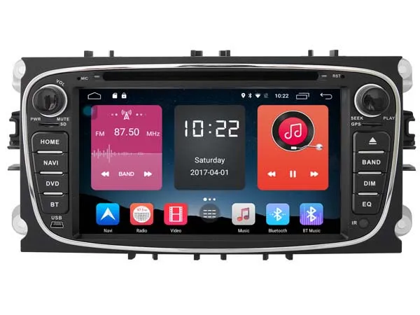 Android 6.0 Автомобильный DVD для Ford S-MAX/Galaxy 2011-2012 GPS аудио плеер стерео Штатная