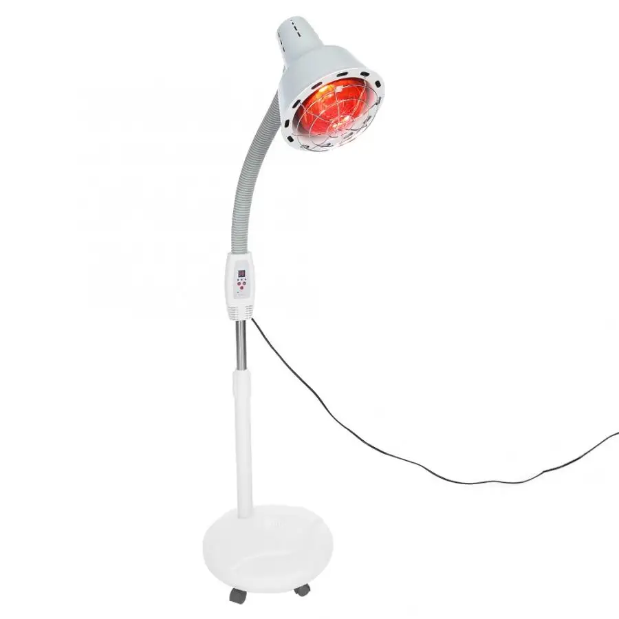 

275W Infrared Light Heating Therapy Lamp Muscle Pain Cold Relief Lamp Adjustable Temperature