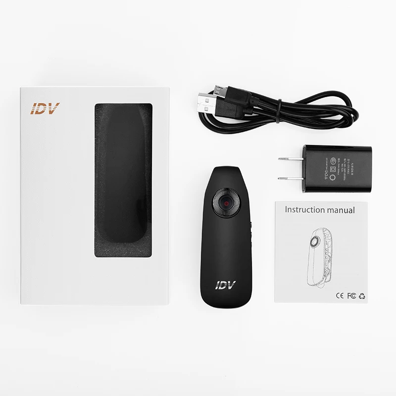 

IDV007 New Mini Camera DV Loop Video Voice Recorder HD 1080P 12MP 130 Degree Wide Angle Motion Detect Long Time Working Support
