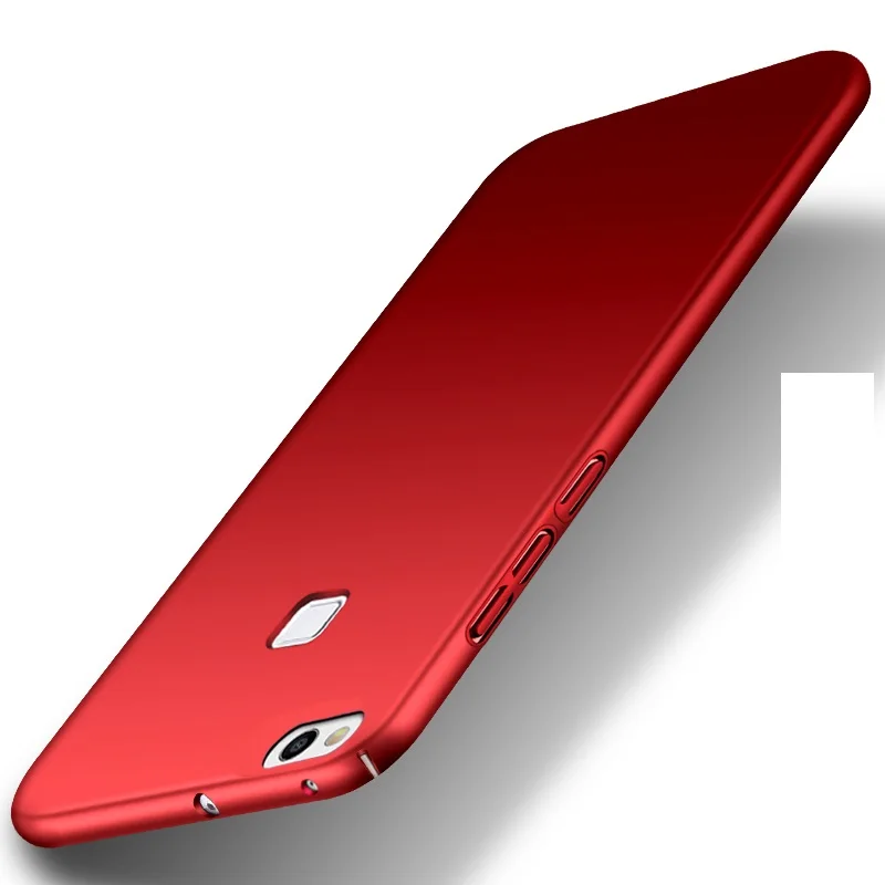 Роскошный Жесткий Пластиковый матовый чехол для Huawei P10 Lite фотография телефон с