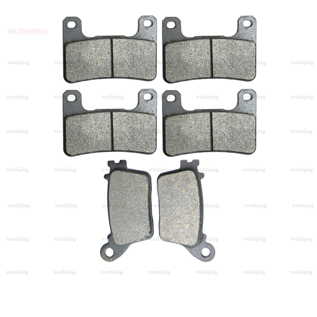 Для SUZUKI GSXR 1000 GSXR1000 K9 L0-1 2009-2011 дисковые Тормозные колодки Набор передний задний 2010 - Цвет: CARBON SET