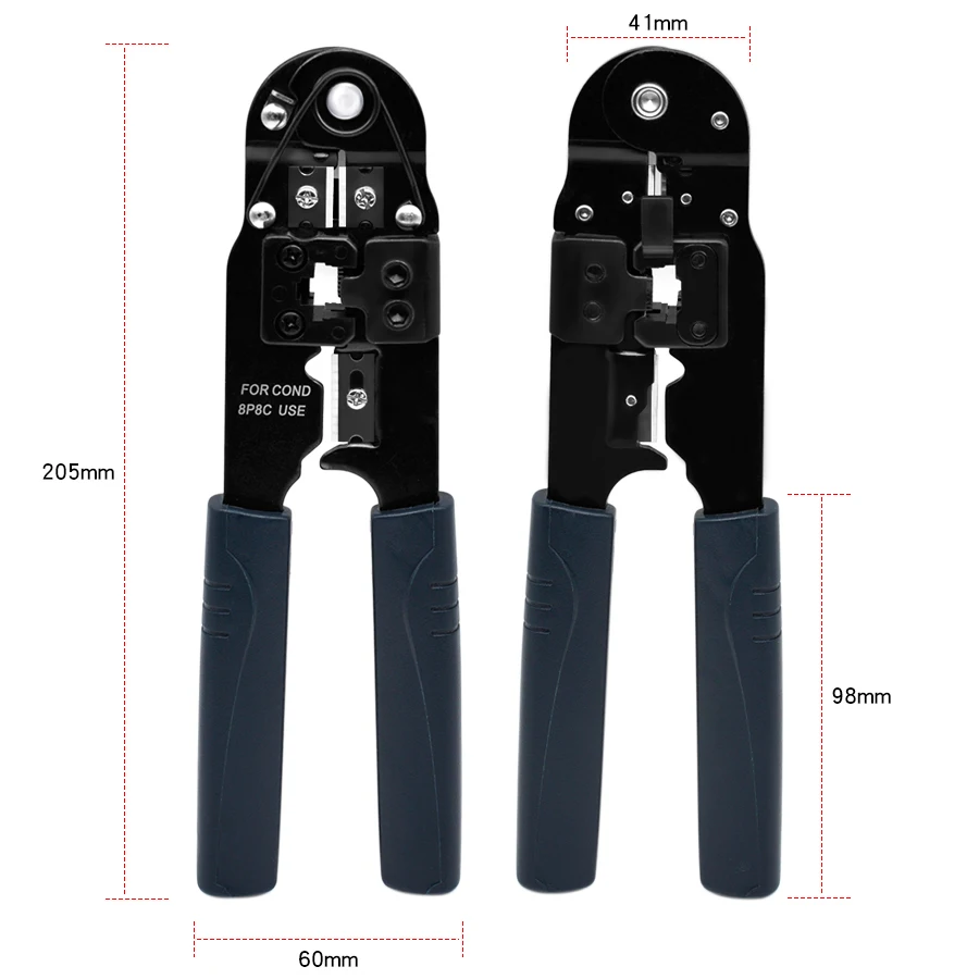 Сетевой кабель щипцы 8P8C Rj45 Ethernet разъем обжимной компьютер ручные инструменты