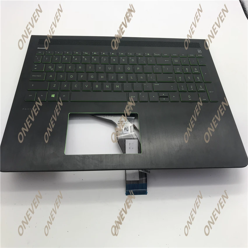 90% новый для HP PAVILION POWER 15-CB Серия Клавиатура с подставкой в сборе чехол платы 926893-001