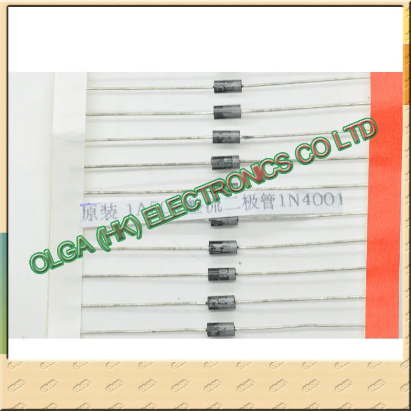 

.MIC genuine 1A50V rectifier diode 1N4001 IN4001