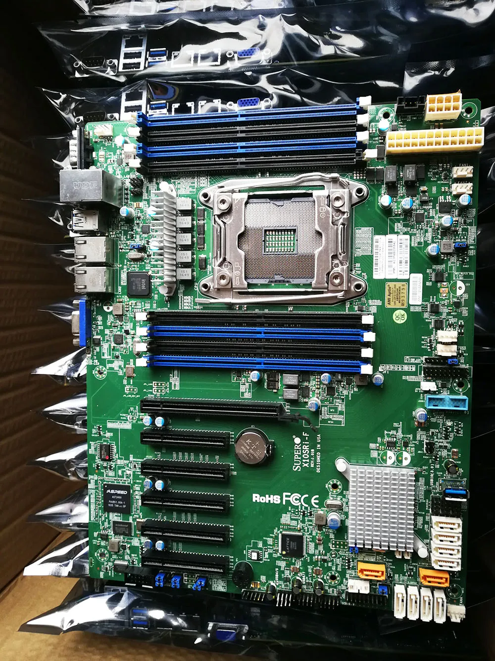 Оригинальная материнская плата x99 поддержка V3 V4 для одного сервера C612