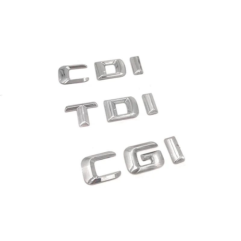 Автомобильная наклейка из АБС пластика CDI CGI TDI эмблема|Наклейки на автомобиль| |
