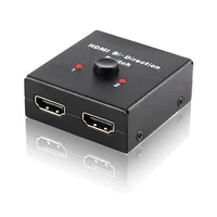 new mini hdmi bi direction switch splitter support 4k 3d hdcp 1 input to 2 outputs and 2 inputs to 1 output
