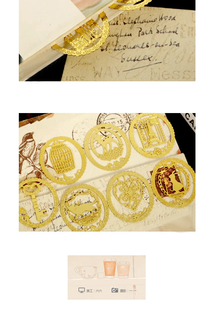 1 шт. новый современный дизайн Милая пирсинг кружево мечта металлический