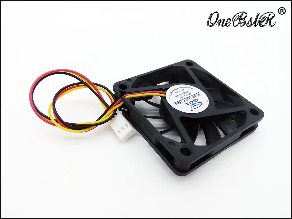 6010 бесщеточный вентилятор DC12V 0.16A 60X60X10 мм вентилятор True 3 PIN маленький Питание 6 см 60 мм охлаждающий вентилятор провод Длина 180 мм