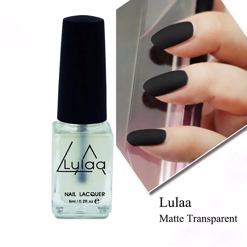 LULAA 1 шт. матовый лак для ногтей OilMagic суперпрозрачный гель дизайна 6 мл женщин