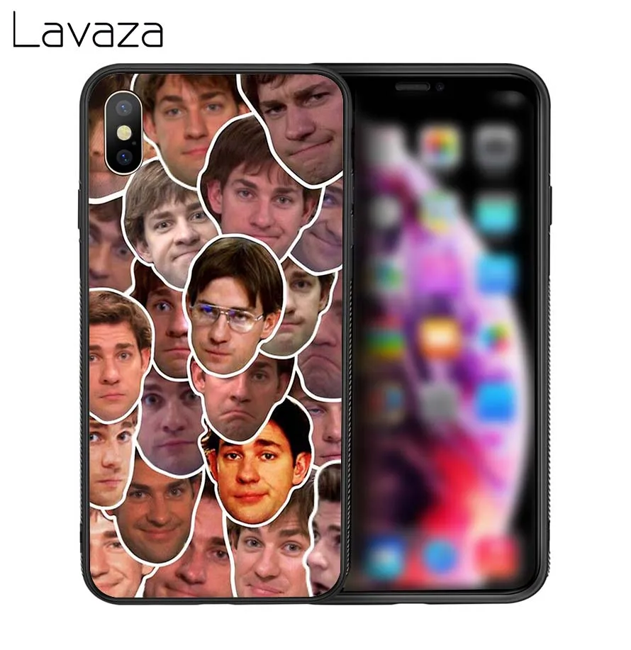 Мягкий силиконовый чехол Lavaza TV the office для Apple iPhone 6 6S 7 8 Plus 5 5S SE X XS 11 Pro MAX XR |