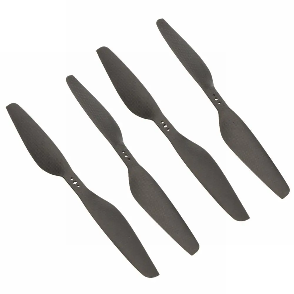 

2 Pairs New High Performance 1137 11*3.7 3-Hole Carbon Fiber Propeller Prop CW/CCW for DJI F450 F550 650/680/690 T-Motor