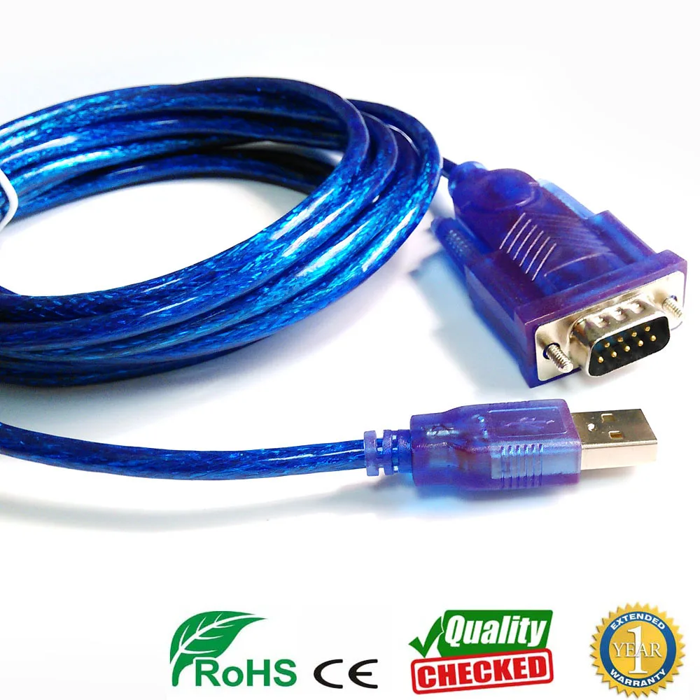 3mtr прозрачный синий ftdi usb rs232 последовательный адаптер кабель к kable chip micro серийный