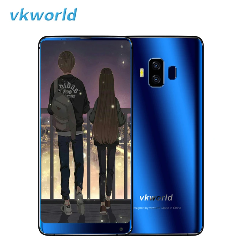 Vkworld S8 4G LTE смартфон 5 99 &quotполный Экран отпечатков пальцев Dual Sim мобильный телефон