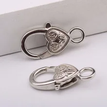 10 шт. застежки карабины в форме сердца 13 х27 мм|lobster clasp hooks|clasp
