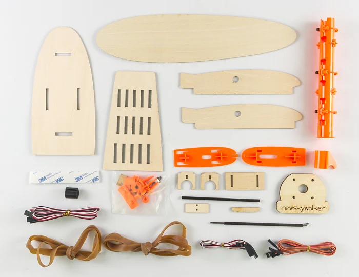 Последняя версия Скайуокер углеродное волокно Хвост Версия FPV Самолет