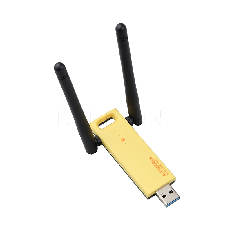USB адаптер kebidu 1200 Мбит/с RTL8812 беспроводная сетевая карта 5 ГГц 2 4 802.11ac антенный ключ