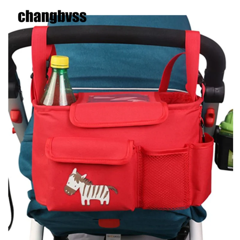 1 шт. водонепроницаемая сумка для подгузников мам вместительная детской коляски