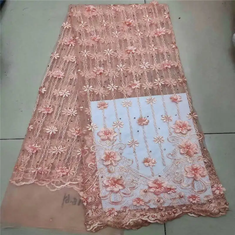 Кружевная ткань тюль с 3D цветочной вышивкой фиолетовый розовый JX26 2019|Кружево| |