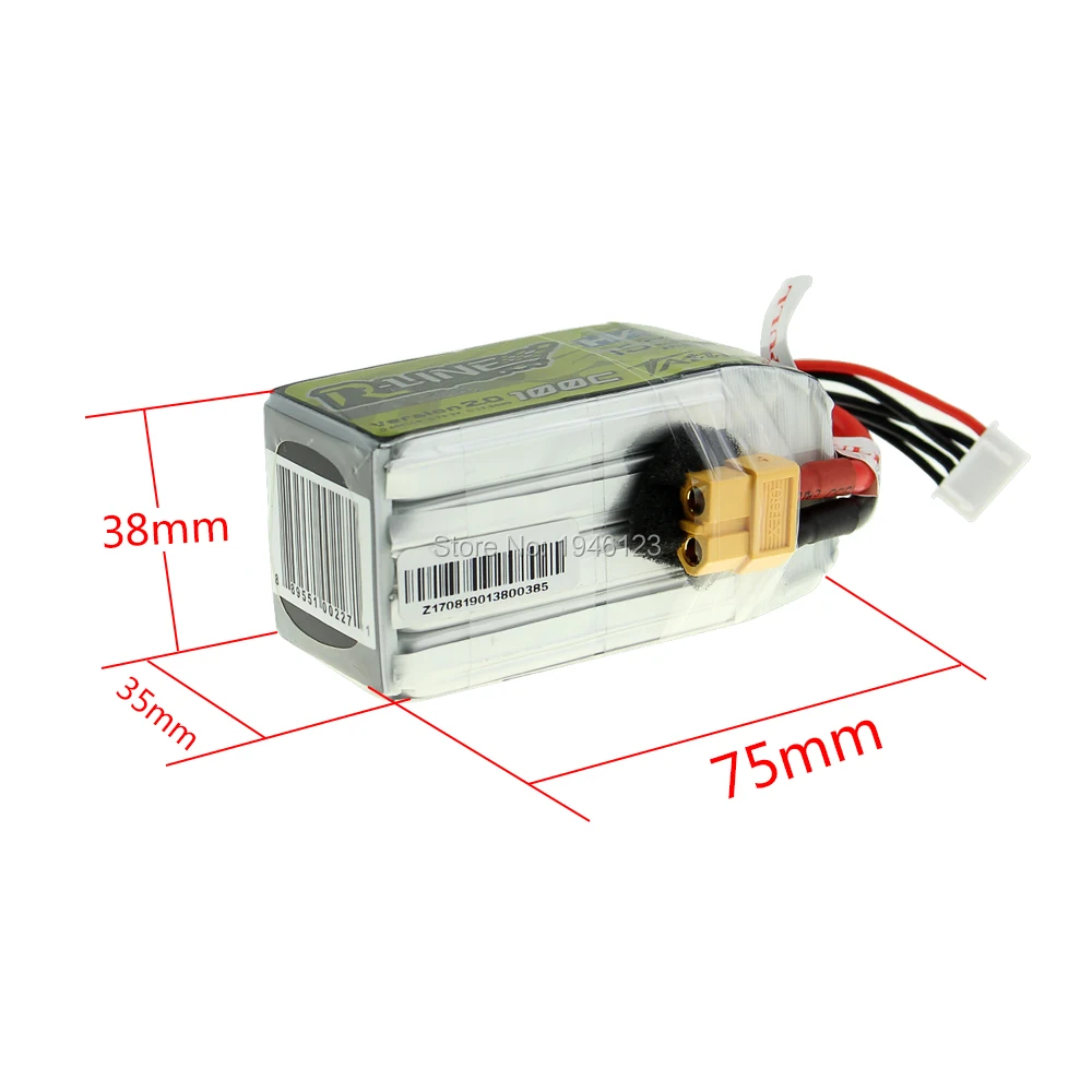 Литий-полимерный аккумулятор TATTU 1550mah 100C 15 2 V V2.0 XT60 модная литий-полимерная