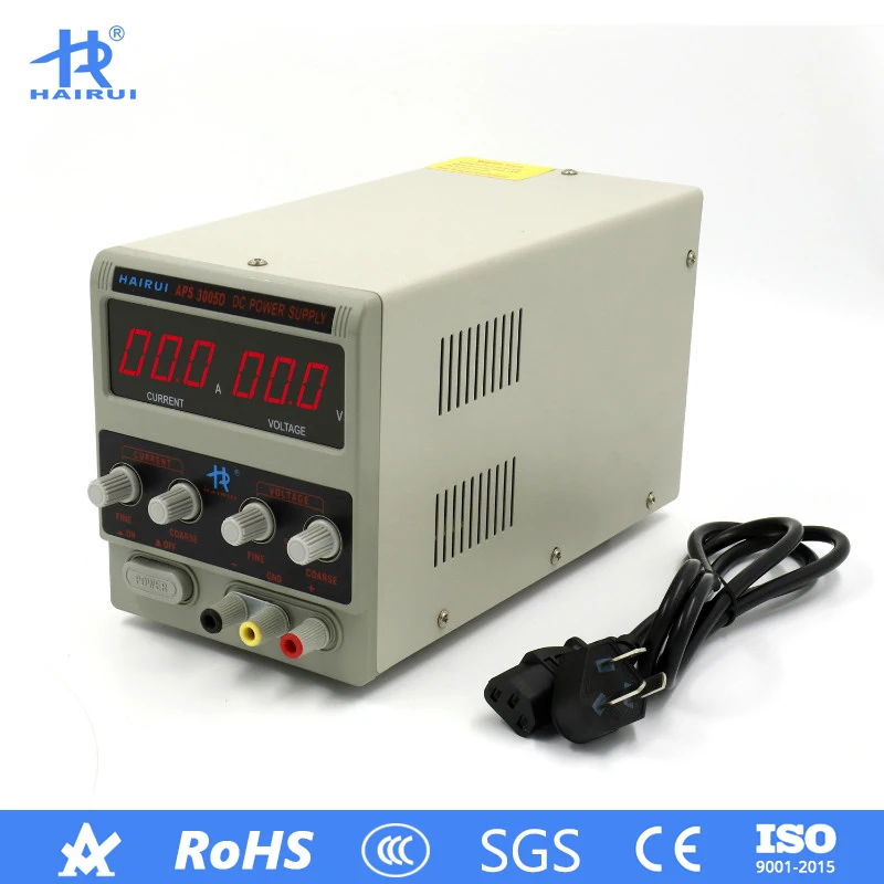 HAIRUI APS3005D DC источник питания 110В/220В лаборатория высокой точности 30В 5А