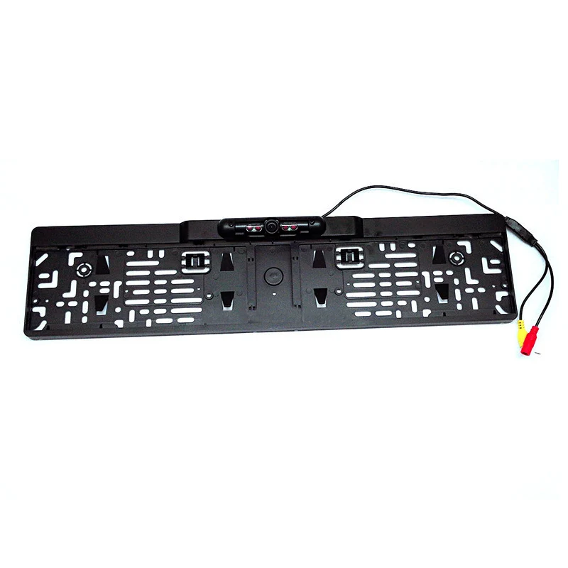 HD LCD Рамка номерного знака для автомобиля с камерой заднего вида ночного видения 4