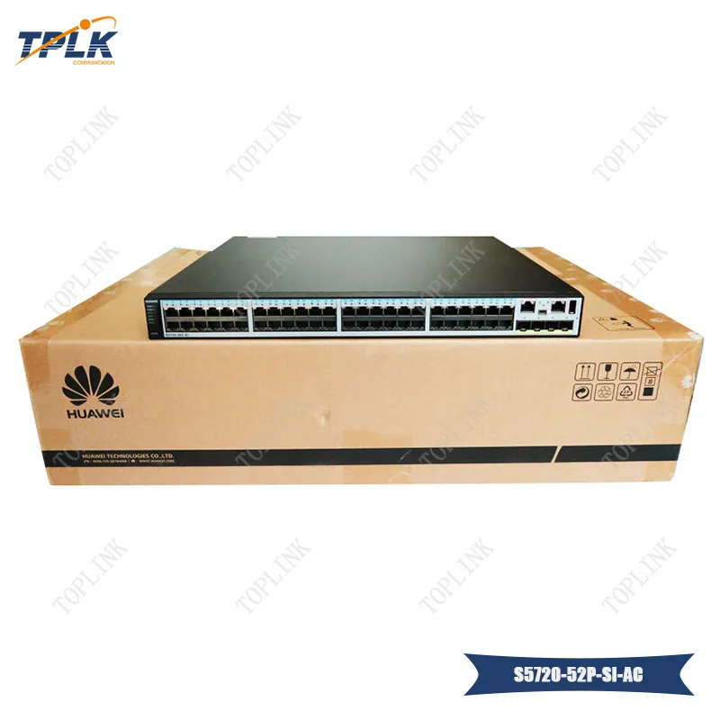 Хуа Вэй S5720 серия оригинальный новый S5720-52P-SI-AC коммутатор Poe сетевой 48 портов