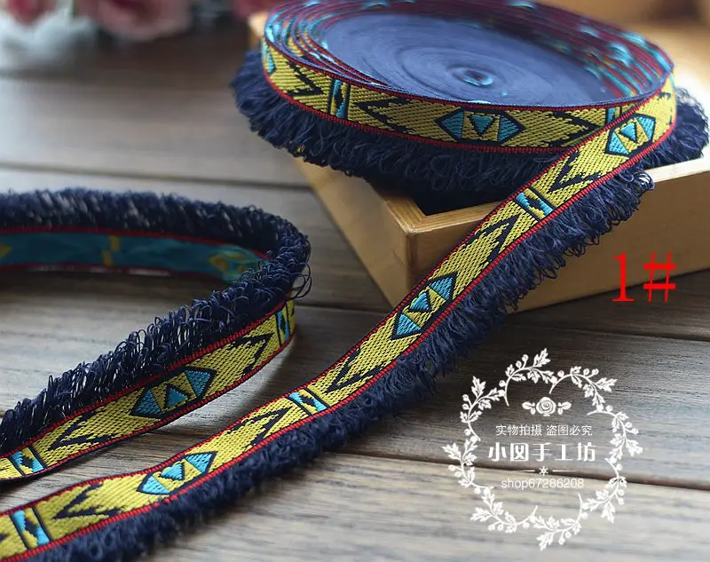 5 Ярд/партия хлопковая кружевная лента для шитья латинское платье сценическая