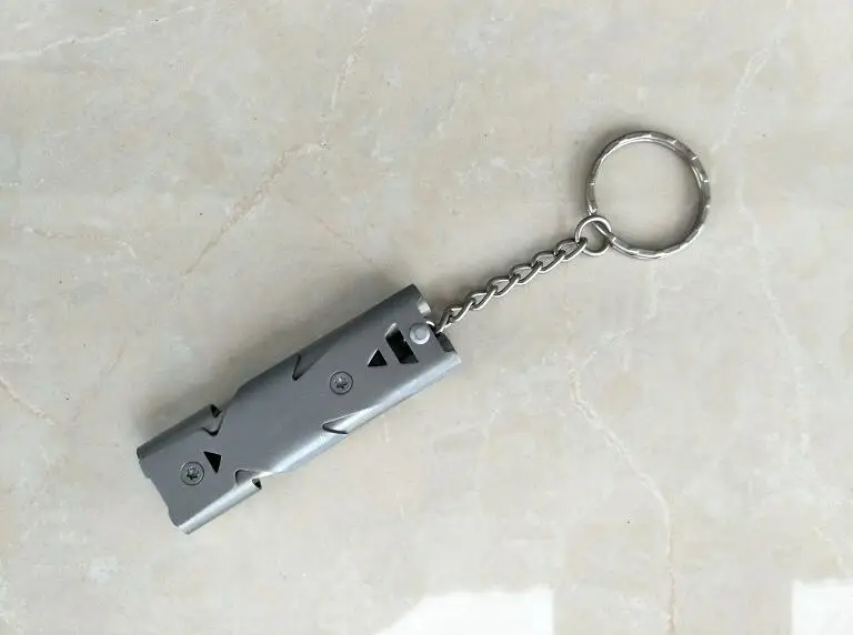 EDC снаряжение экстренное Выживание свисток брелок для пеших прогулок кемпинга