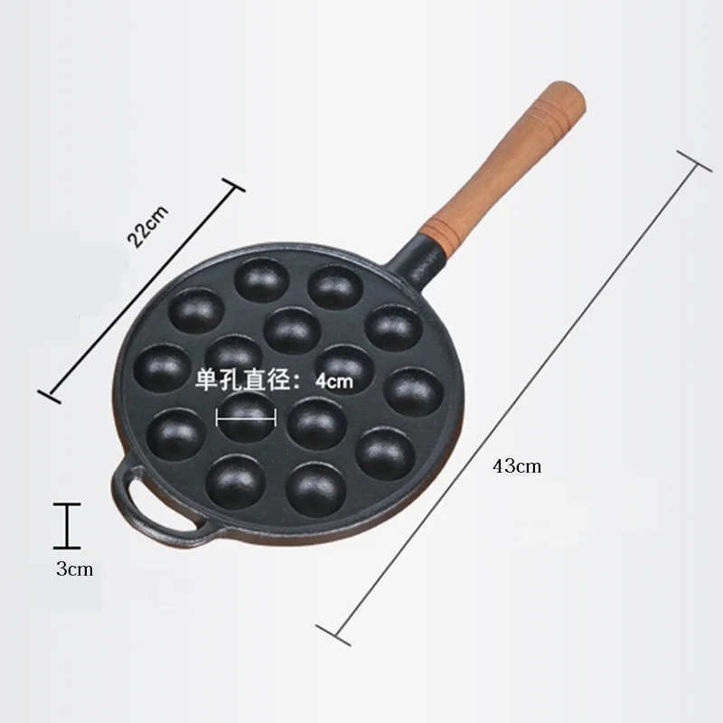 15 отверстие профессиональное устройство для приготовления такояки Chibi Maruko