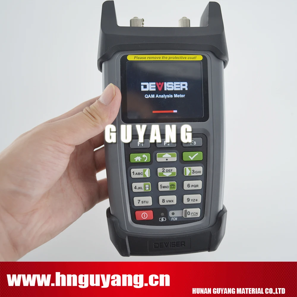Deviser DS2460Q ds2400q обновленная версия catv QAM измеритель анализа быстрого спектра с