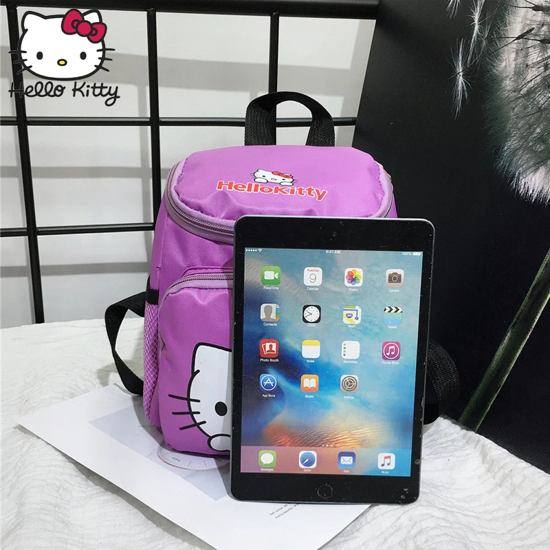 Kawaii/розовые рюкзаки с рисунком Hello Kitty милые сумки для девочек маленькие детский