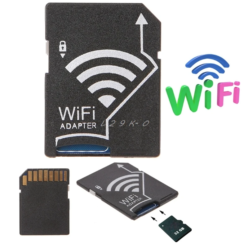 Micro SD TF для sd карты Wifi адаптер камеры Фото беспроводной телефона