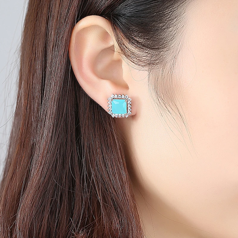 BAFFIN Новая мода серьги стержня для Для женщин Свадебная вечеринка Jewelry площади