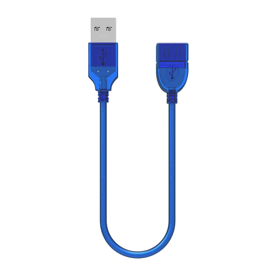 USB 2,0 кабель USB2.0 УДЛИНИТЕЛЬ для мужчин и женщин кабель для передачи данных USB для ПК клавиатура принтер камера мышь игровой контроллер