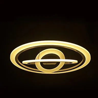 60 см Матовый акриловый современном подвесной светильник LED лампа для столовой