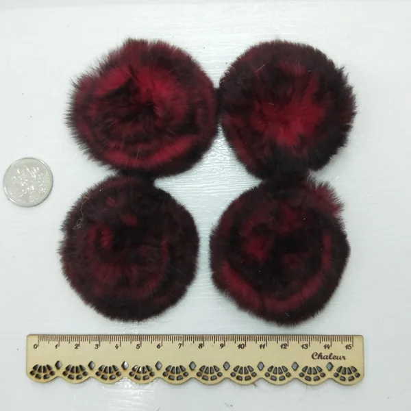 5 шт. DIY помпон норковые помпоны меховые шарики для шитья на вязаных шапках брелок