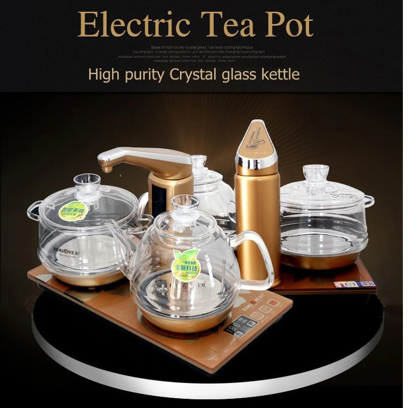 KAMJOVE Интеллектуальная электрическая нагревательная плита стеклянный