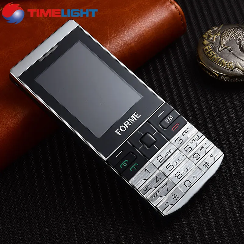 В наличии! Текстуры металла! Оригинальный FORME K58 две sim-карты bluetooth телефон сотовый