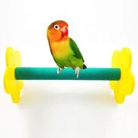 small and medium sized pet bird parrot swing desktop platform dual purpose