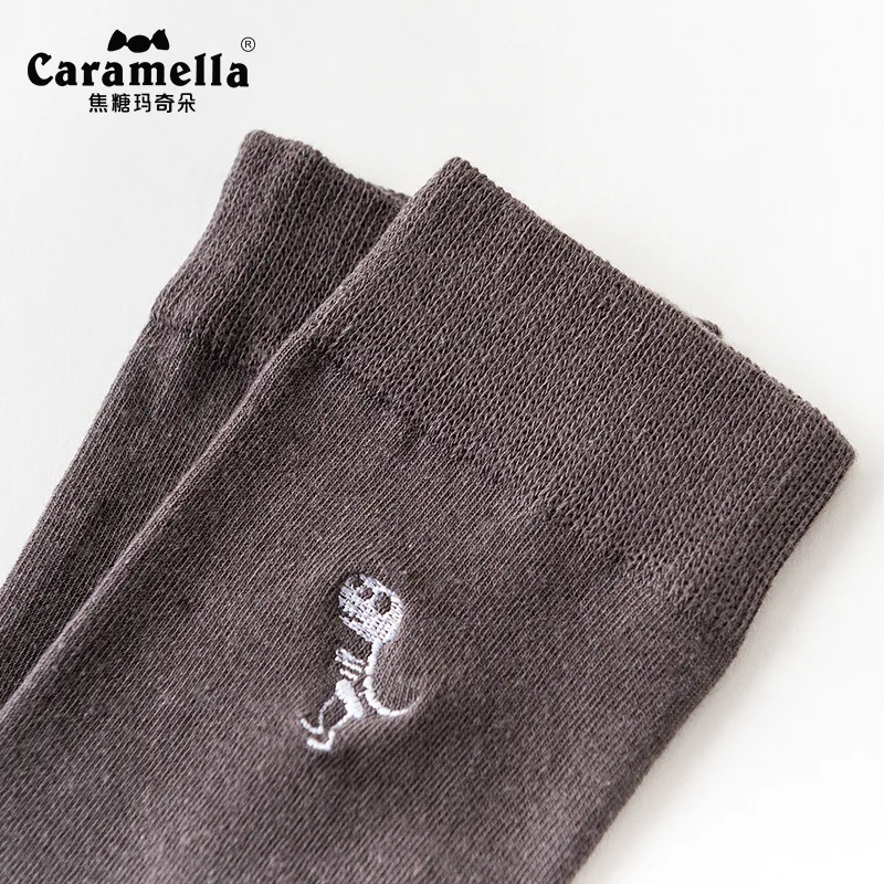 Носки мужские однотонные до середины икры 4 пары/Лот | Мужская одежда