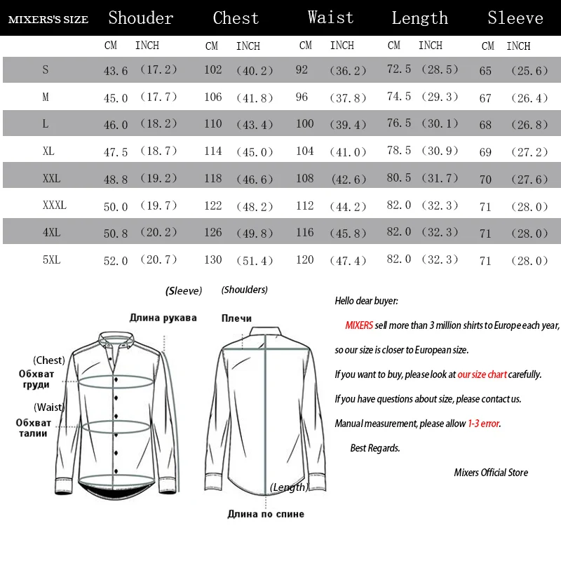 

Fashion Handsome Men's Casual Shirt Fit Men's Casual Button Down Shirt Long Sleeve Formal Dress Shirts Men Male Clothing Camisa