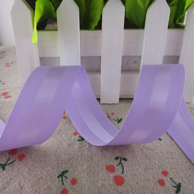 Edoyoyo 5 ярдов/Лот 16 мм/25 мм/38 мм ребро атласная лента DIY Grosgrain лента для дня рождения свадебные повязки Grosgrain лента женская мягкая филе - Цвет: DSC03092