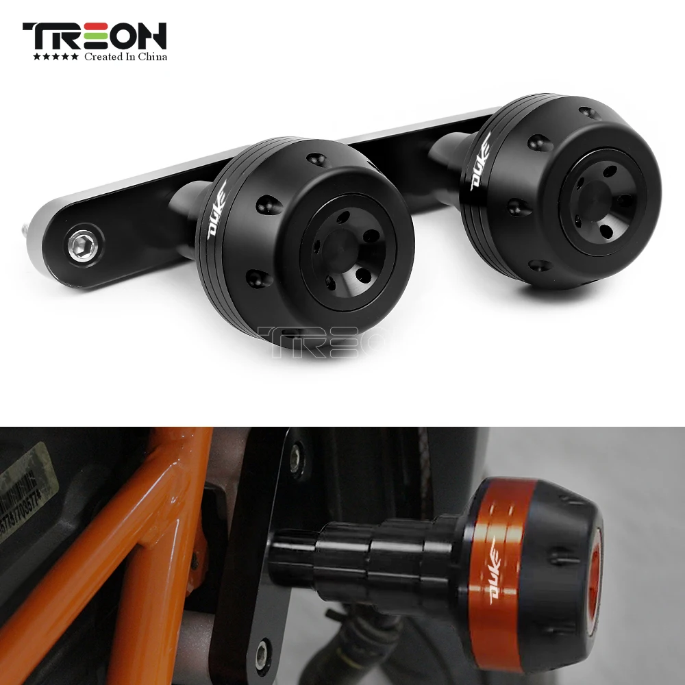 Аксессуары для мотоциклов KTM DUKE 390 200 125 2013-2018 слайдеры рамы двигателя