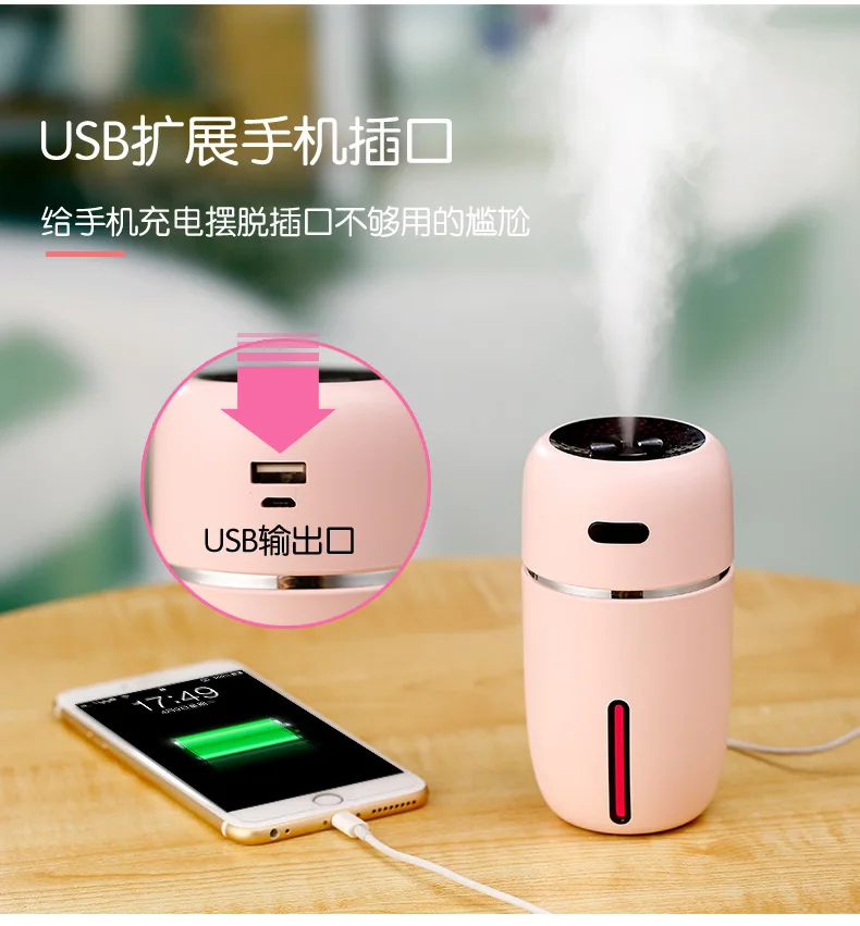 29% новый 3в1 портативный usb мини увлажнитель воздуха инструмент для увлажнения