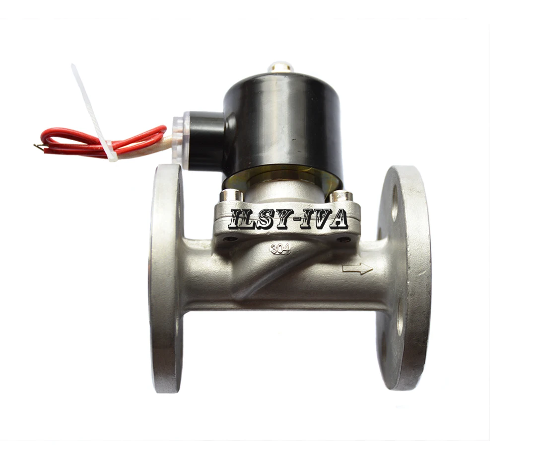 DN20 двухсторонняя нержавеющая сталь 304 DC24V нормально Закрытая фотокамера|Клапан| |