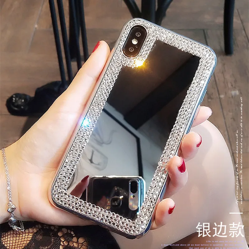 Роскошный зеркальный чехол для Huawei honor 10 lite мягкий силиконовый 9 7a pro 7c p20 p30 mate