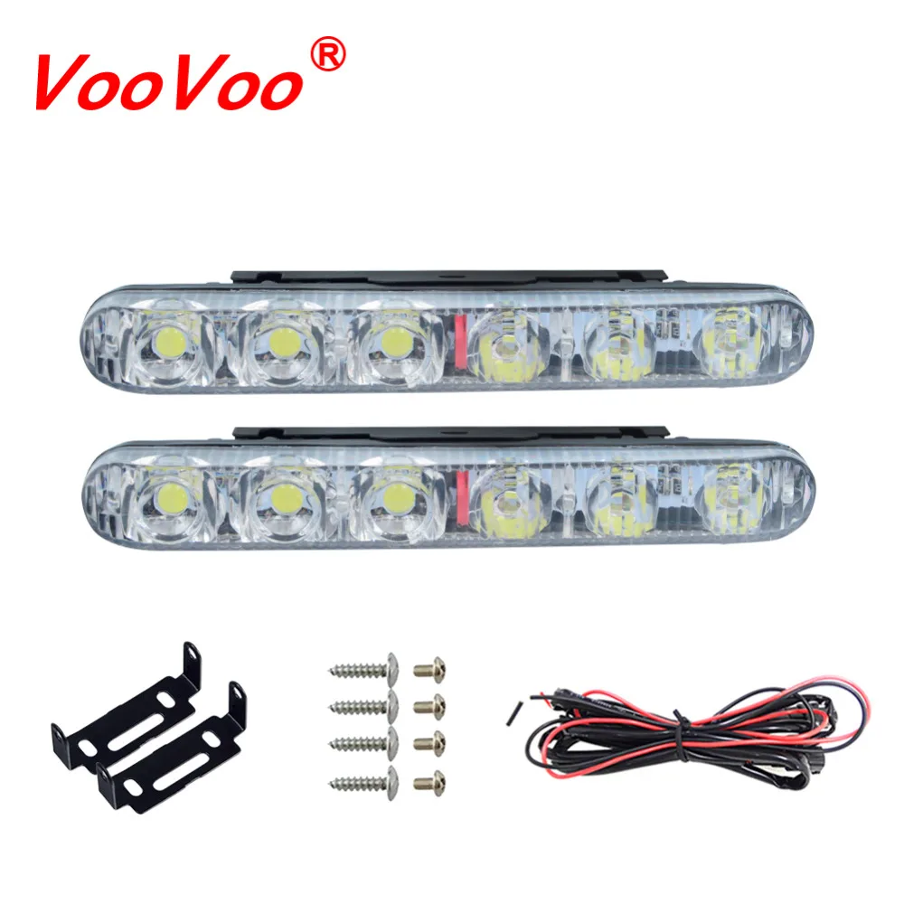 VooVoo 2 шт. светодиодный Габаритные огни с объективом комплект 6 Светодиодный