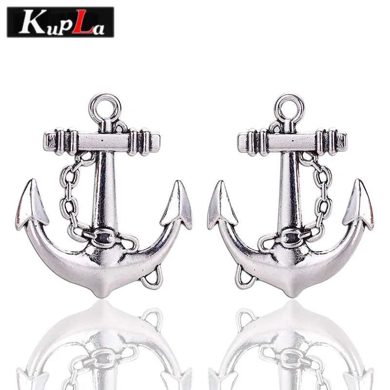 Vintage Metal Nautical Anchor Diy Charms Jewelry Accessories Retro Classic Pendant for 20pieces/lot C5438 | Украшения и